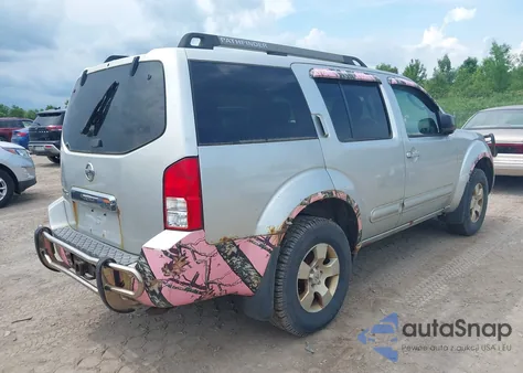 2005 Nissan Pathfinder Xe from USA, damaged, VIN 5N1AR18W45C779915